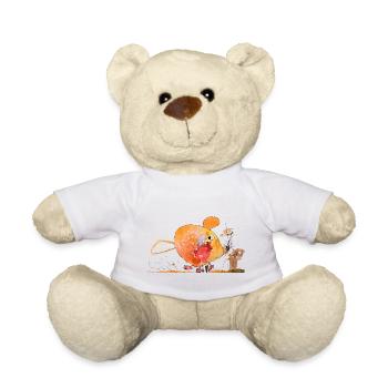 Rosi, die wilde Maus - Teddy - Weiß - Vorne