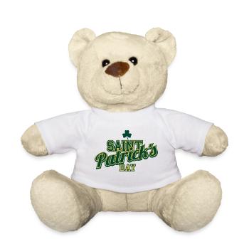 St. Patricks Day - Teddy - Weiß - Vorne