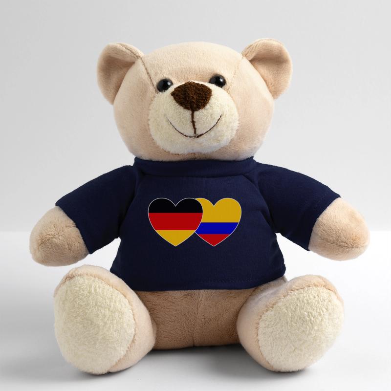 Allemagne Colombie Drapeau Nounours