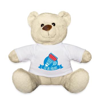Badminton - As du volant - Nounours - blanc - Devant