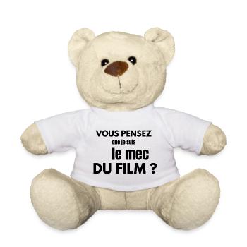 vous pensez que je suis le mec du film - Nounours - blanc - Devant