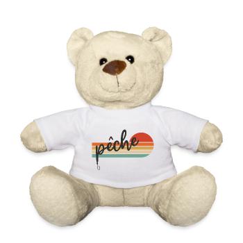 pêche | la pêche - Nounours - blanc - Devant