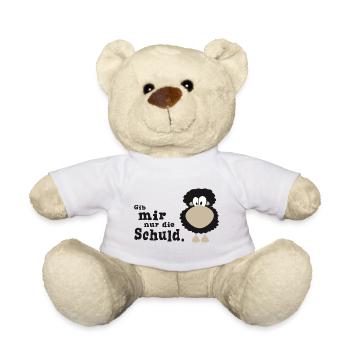Gib mir nur die Schuld - Teddy - Weiß - Vorne