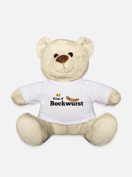 King of Bockwurst - Teddy - Weiß
