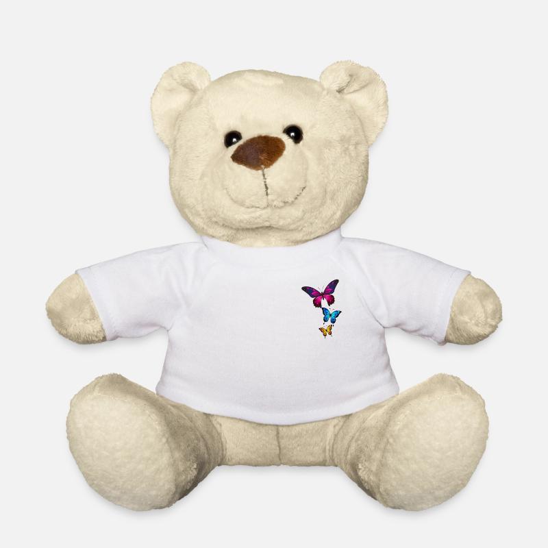 Papillons, papillon, nature - Nounours - blanc