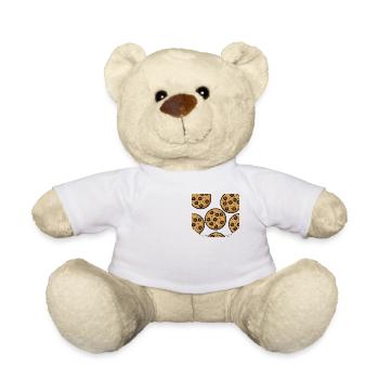 Idée cadeau Biscuits de poitrine - Nounours - blanc - Devant