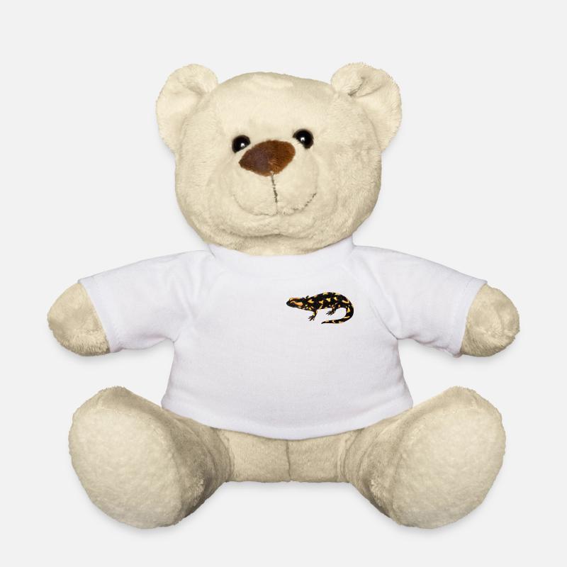 Feuersalamander - Teddy - Weiß