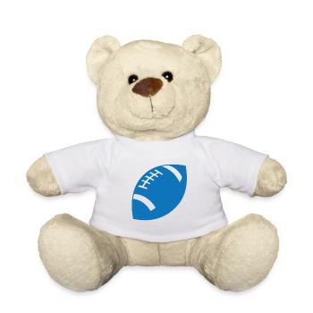 American Football / Rugby - Teddy - Weiß - Vorne