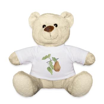 Obst Birne - Teddy - Weiß - Vorne