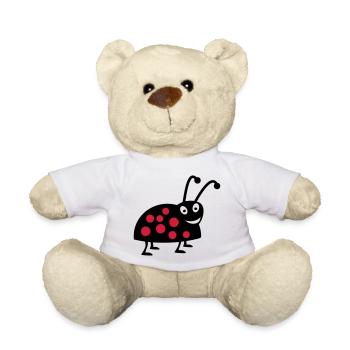 coccinelle - Nounours - blanc - Devant