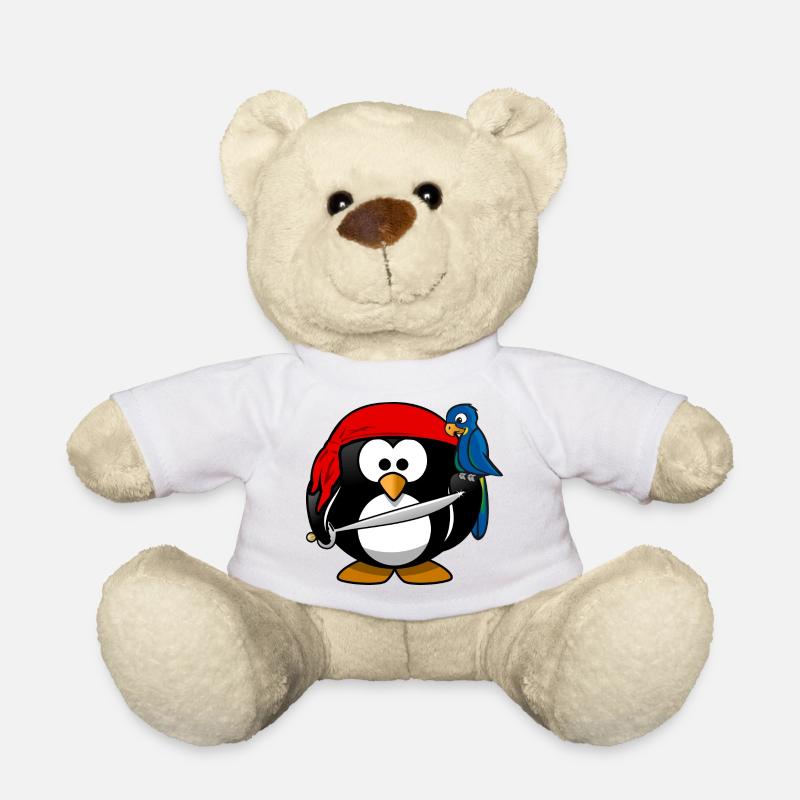 pirates Pirate Penguin - Nounours - blanc