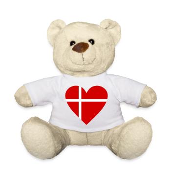 Denmark - Teddy Bear - white - Front
