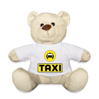 taxi - Nounours - blanc - Devant