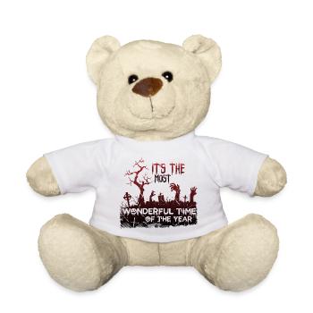 The most wonderful timeof the year - Teddy - Weiß - Vorne