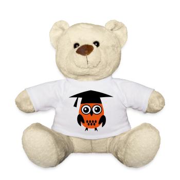 6061912 119208075 Eule - Teddy - Weiß - Vorne