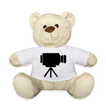 movie theater - Teddy Bear - white - Front