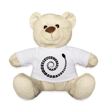Snake - Toxic - Nounours - blanc - Devant