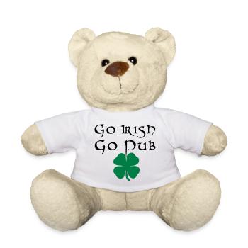 St Patricks Day Pub Irland irisch - Teddy - Weiß - Vorne