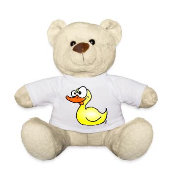 Ente - Teddy - Weiß - Vorne