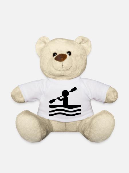 aviron - Nounours - blanc