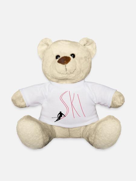 Ski - Teddy - Weiß