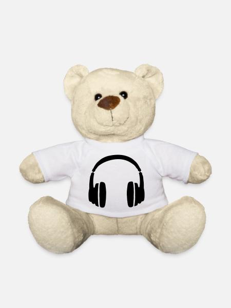 DJ Casque - Nounours - blanc