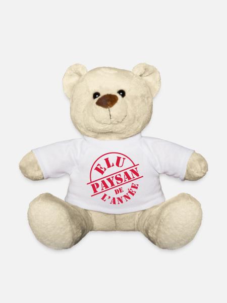 Paysan - Nounours - blanc