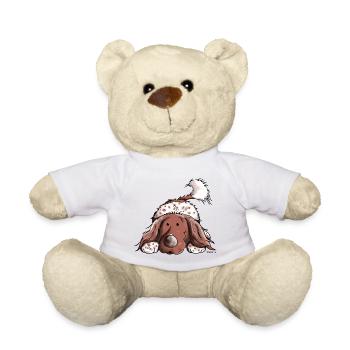 Drolliger Münsterländer - Teddy - Weiß - Vorne