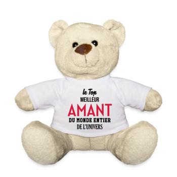 Amant / Maîtresse / Sexy / Sexe / Drague / Mariage - Teddy Bear - white - Front