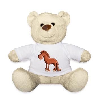 Da ist der Isländer - Teddy - Weiß - Vorne