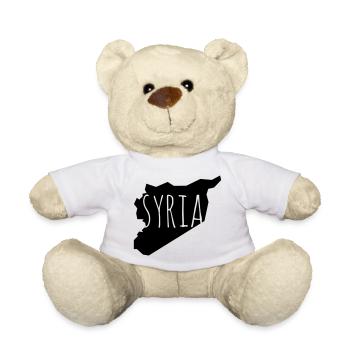 Syria - Teddy Bear - white - Front