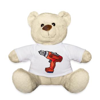 Perceuse | forer - Nounours - blanc - Devant
