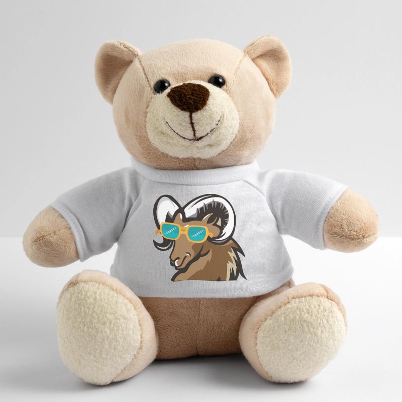 Ram mit Sonnenbrille Teddy