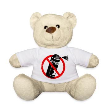 Stop Glyphosat - Teddy - Weiß - Vorne
