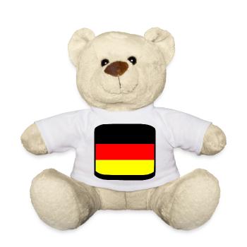 Deutschland - Teddy - Weiß - Vorne