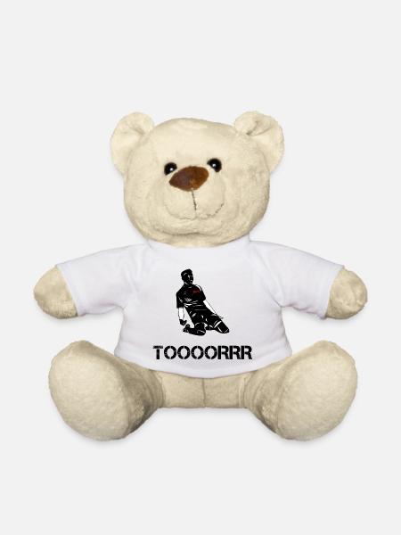 Tor Toooorrr Fußball Fußballer - Teddy - Weiß