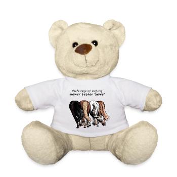 Beste Seite zeigen! - Teddy - Weiß - Vorne