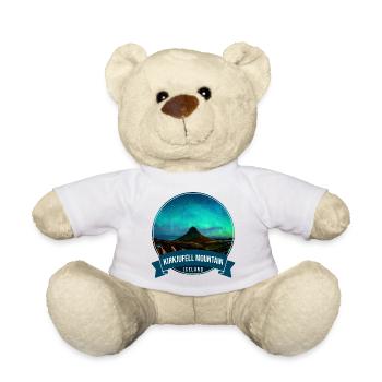 Kirkjufell Aurora Iceland - Teddy - Weiß - Vorne
