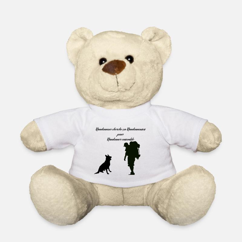 randonneur cherche randonneuse - Nounours - blanc