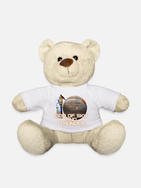 Zeus/Jupiter - God of Sky and Thunder - Teddy Bear - white