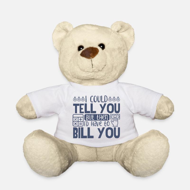 Controlling accounting - Teddy Bear - white