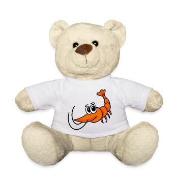 Crevettes crevettes - Nounours - blanc - Devant
