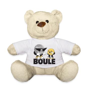 Boule balls pour les joueurs de boules Bouler boulen - Nounours - blanc - Devant