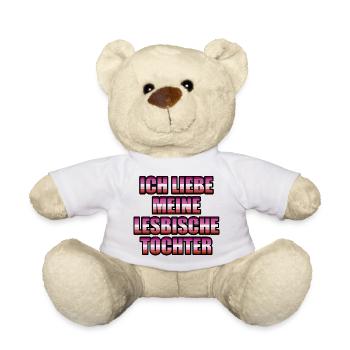 Ich Liebe Meine Lesbische Tochter - Teddy - Weiß - Vorne