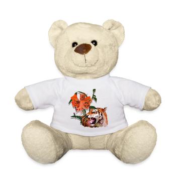 Tiger Lily - Teddy Bear - white - Front