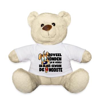 Le plus beau chien de tous les chiens * - Nounours - blanc - Devant