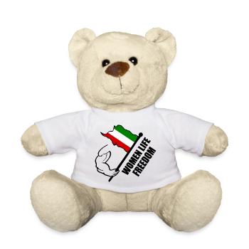 Women life freedom - Nounours - blanc - Devant