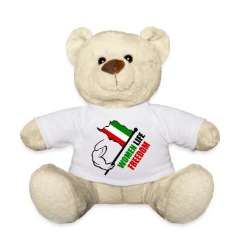 Women life freedom - Nounours - blanc - Devant
