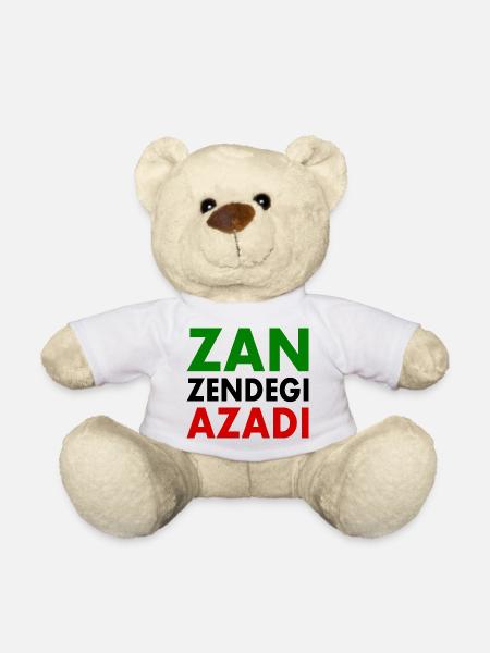 Zan zendegi azadi women life freedom - Teddy - Weiß