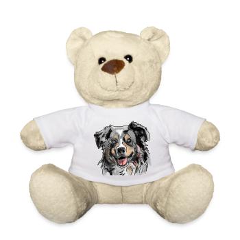 Australian Shepherd - Teddy - Weiß - Vorne